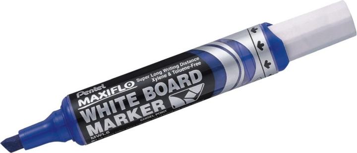 Immagine prodotto Pentel MAXIFLO - Marcatore per lavagna bianca punta angolare (Blu, 3 mm, 1 x)