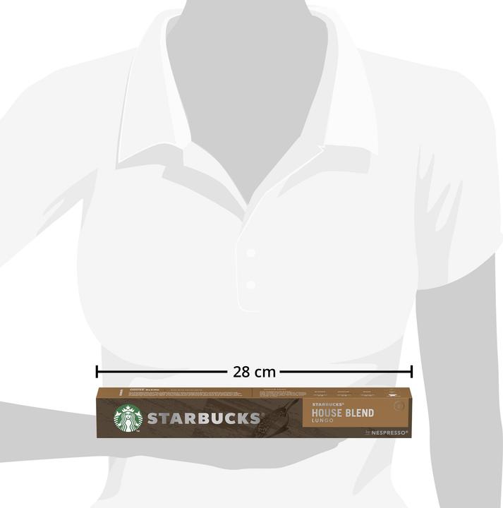 Image du produit Starbucks House Blend by Nespresso Medium Roasts (10 x Port.)