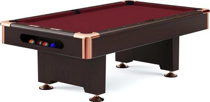 Automaten Hoffmann Billiard table Club Pro III Walnut decor (254 x 127 cm)
