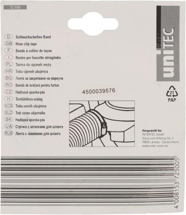 Produktbild Cartrend Schlauchschellen-Band-Set (Schlauchschelle)