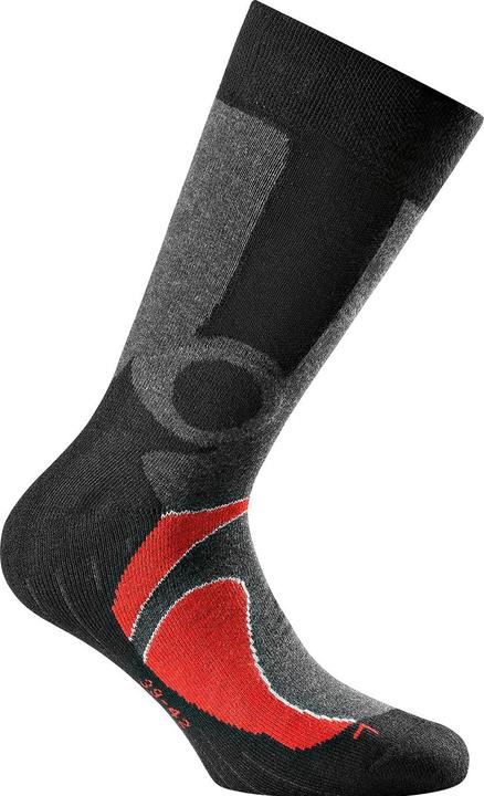 Produktbild Rohner Socken Trekking Rot/Schwarz 2er-Pack (43 - 46)