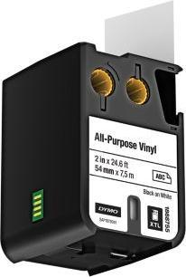 Produktbild Dymo XTL Schriftband, Vinyl (5.40 cm, Weiss)