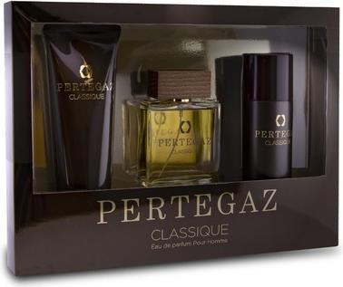Pertegaz Set Saphir Classique Pour Homme Edp 100Ml + 230Ml + Deo Roll-On 150Ml (Parfum set)
