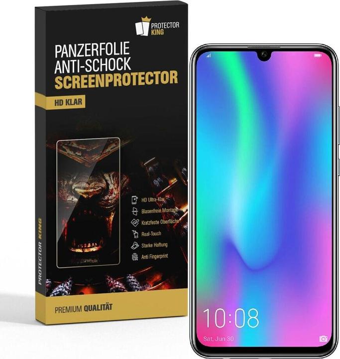 Produktbild Protectorking 2x Panzerfolie Anti-Shock HD Klar (2 Stück, Honor 10 Lite)