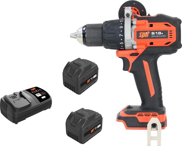 Image du produit Spit 054546 S18+ Akku-Schlagbohrmaschine 18V ohne Akkus und Ladegerät (Fonctionnement sur batterie)