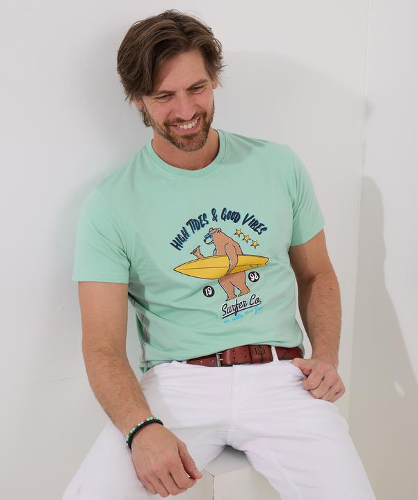 Actual product image Joe Browns Surfer Bear Graphic Short Sleeve T-Shirt (M)