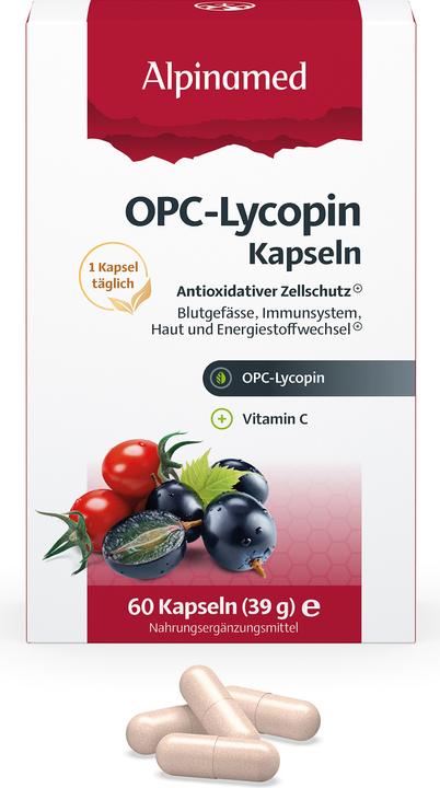 Produktbild Alpinamed Opc Lycopin (60 Stück, Kapseln, 63 g)
