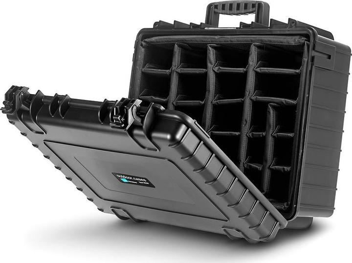 Image du produit B+W Valise Outdoor type 6000 - RPD avec compartiments (Mallette photo, 32.60 l)