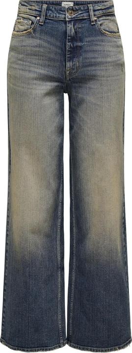 Only ONLMADISON Hohe Taille Weiter Beinschnitt Jeans Jeans mit weitem Bein (32)