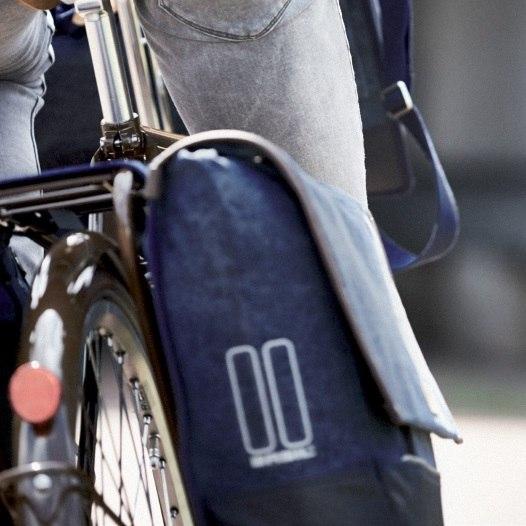 Produktbild Basil Urban Fold Double Bag (55 l, Gepäckträgertasche)