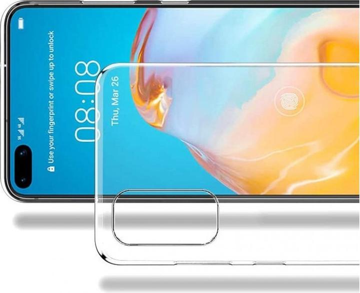 Actual product image Screenguard Huawei P40 Pro Flexible TPU Clear Case (Huawei P40 Pro)