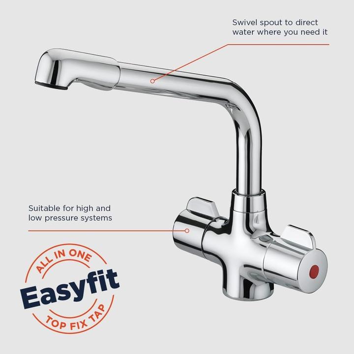 Image du produit Bristan Küchenarmatur ‎MH SNK EF C Manhattan Monobloc