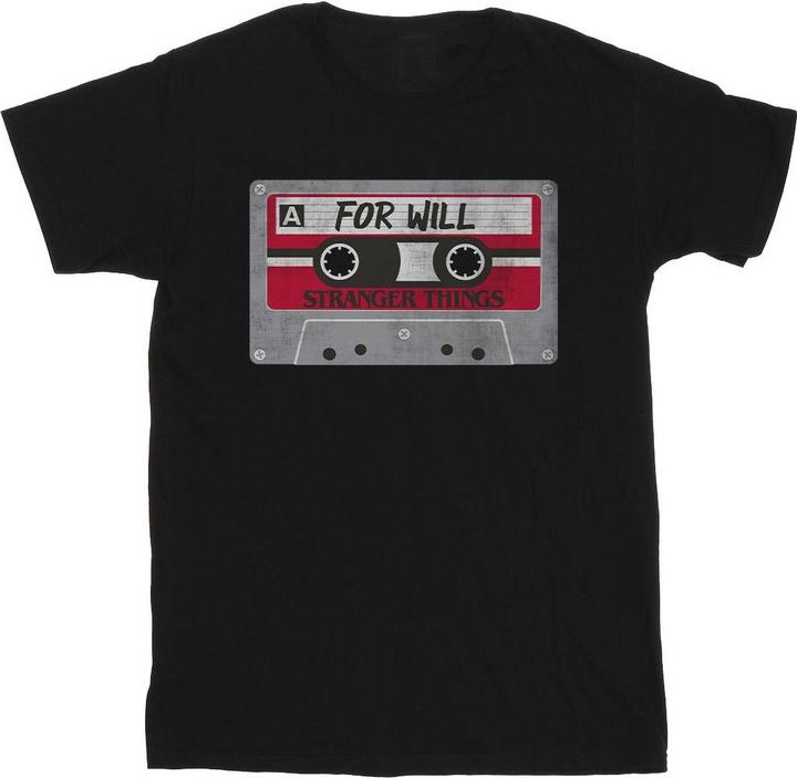 Netflix Stranger Things Cassette For Will TShirt (S)