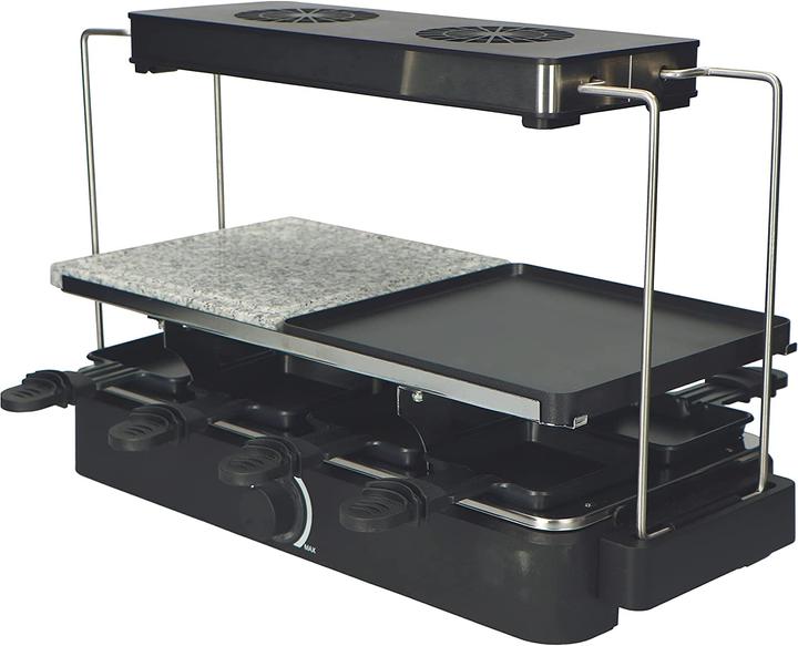 Actual product image Trebs Racletteofen mit Dunstabzug und Steinplatte