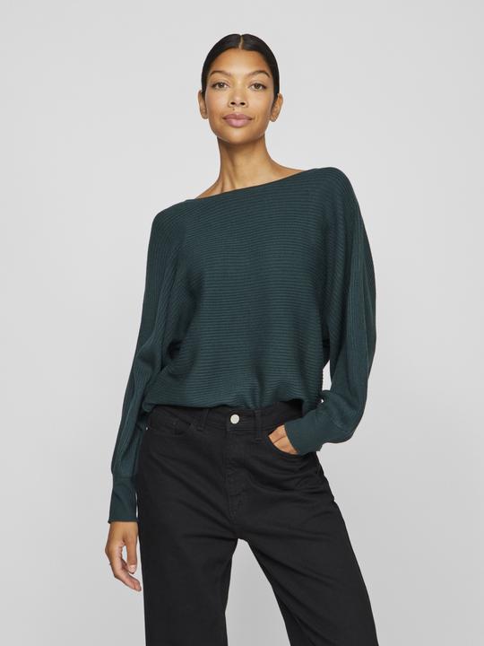 Actual product image Vila U-boat neck knitted jumper (M)