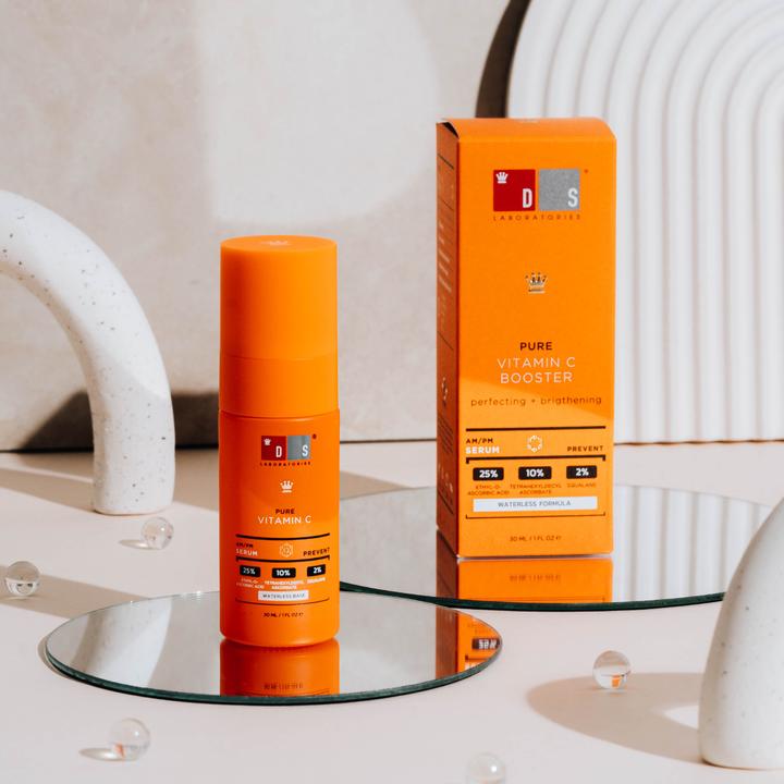 Immagine prodotto DS Laboratories Siero al 35% di vitamina C per il viso Siero anti-invecchiamento con vitamina E e squalano (30 ml)