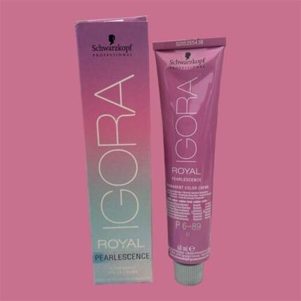 Produktbild Schwarzkopf Professional Igora Royal Pearlescence (P 6-89 Dunkelblond Fuchsia)