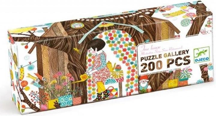 Actual product image Djeco The tree house (200 pieces)
