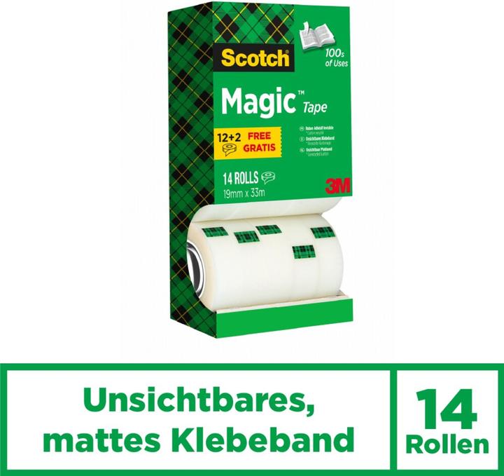 Actual product image Scotch Magic adhesive tape value pack (19 mm)