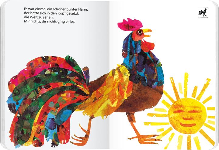 Productafbeelding Gute Reise, bunter Hahn! (Duits, Eric Carle, 2011)