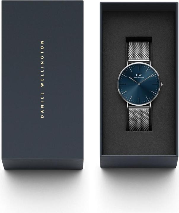 Produktbild Daniel Wellington Classic Mesh Arctic (40 mm) (Analoguhr, 40 mm)