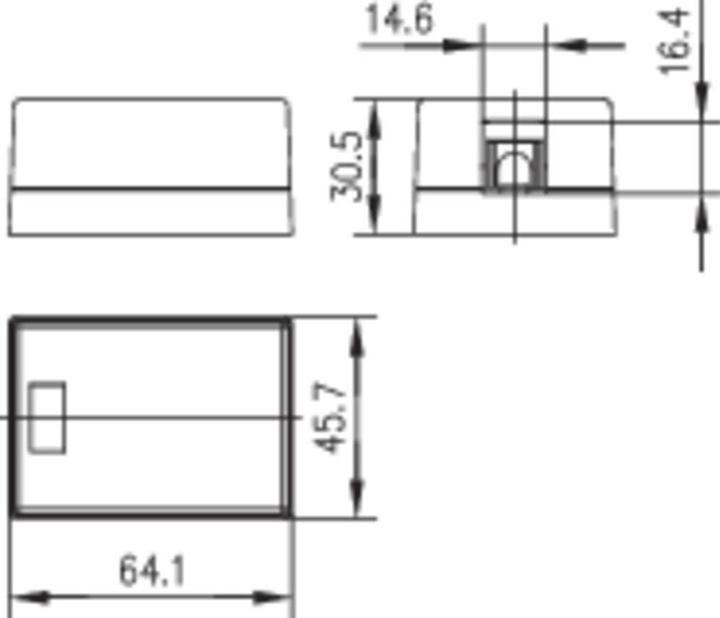 Produktbild Telegärtner Installationskasten Netzwerkoberfläche (UTP, 0.03 m)
