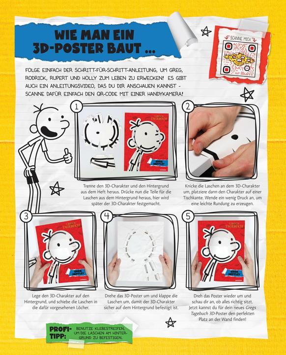 Produktbild Gregs Tagebuch - Meine 3D-Poster