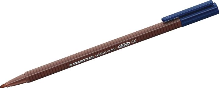 Produktbild Staedtler triplus color 323 Dreikantiger Fasermaler, Einzelprodukt, braun (Braun, 1 x)