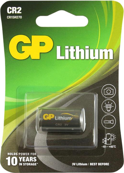 Productafbeelding GP Batteries Batterijen (1 Pcs., CR2, 750 mAh)