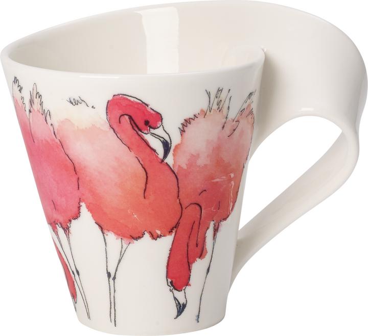 Produktbild Villeroy & Boch Becher mit Henkel (Geschenkkarton) NewWave Caffè Rosa Flamingo (300 ml, 1 x)