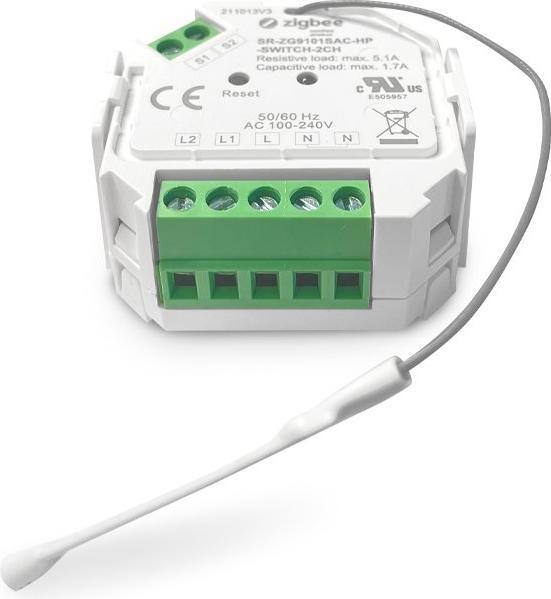 Actual product image Light Solutions DIN-rail mount for Mini ZigBee products