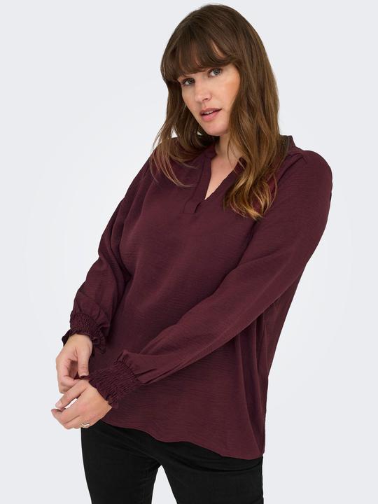 Actual product image Only Carmetta Life V-Neck Top Wvn Noos (54)