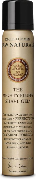 Raw Naturals Rasiergel The Mighty Fluffy (250 ml, Rasiergel)