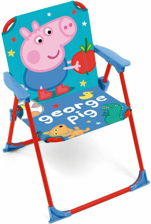 Arditex Sedia da giardino per bambini Peppa Pig - George (Dinette per bambini)