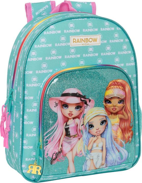 Rainbow Schulrucksack High Paradise türkis 28 x 34 x 10 cm