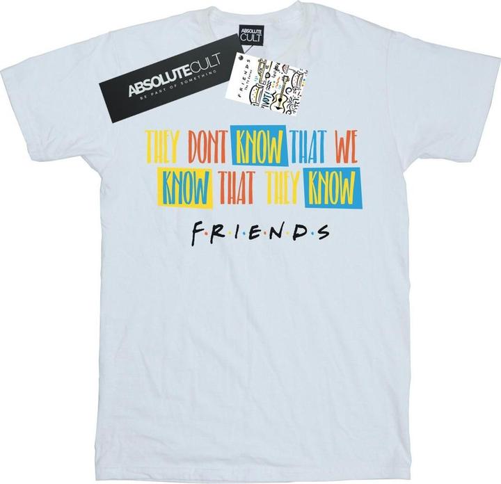 Produktbild Friends They Don't Know Script TShirt (4XL)