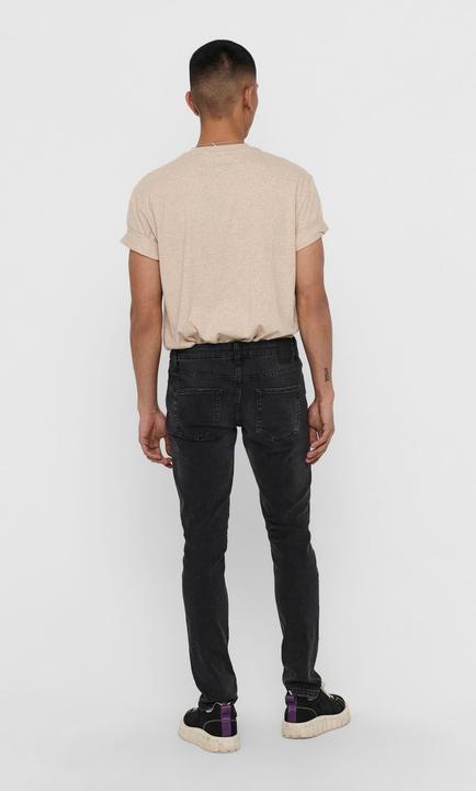 Actual product image Only & Sons ONSWarp Grey Slim Fit Jeans (28)
