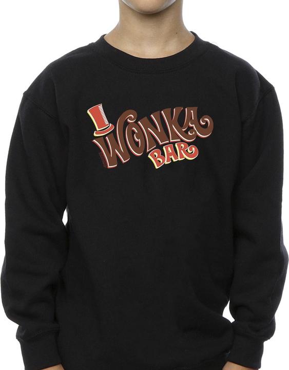 Produktbild Willy Wonka & the Chocolate Factory Bar Logo Sweatshirt Jungen (104)