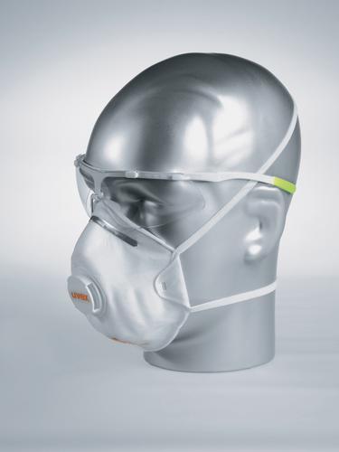 Actual product image Uvex Safety Fine dust mask with valve (FFP2, 15 x)
