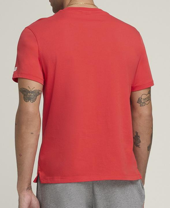 Actual product image Wilson Team Graphic T-Shirt Unisex Red (L)