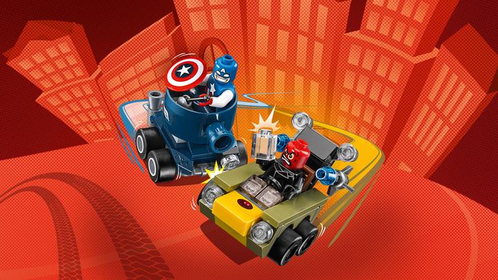 Actual product image LEGO Marvel Super Heroes Mighty Micros: Captain America vs. Red Skull (76065, LEGO Marvel)