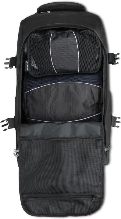 Produktbild Normani Reisetrolley mit Rucksackfunktion 90 L mit 5 Kleidertaschen (90 l)