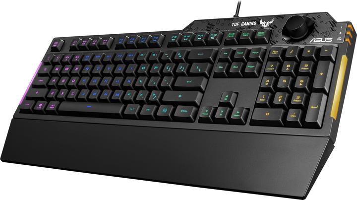 Actual product image ASUS TUF GAMING K1 Keyboard USB (US, Cable)