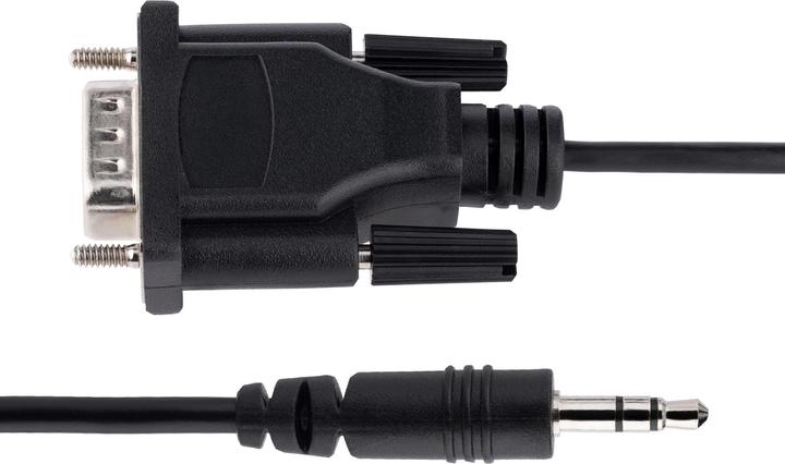Produktbild StarTech 3FT DB9 TO 3.5MM SERIAL CABLE (1 m)