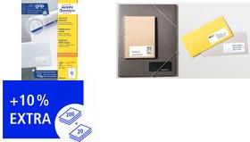 Actual product image Avery Universal labels