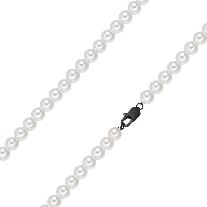 Produktbild True Rebels Herren Perlen-Kette - 36778 (Edelstahl)