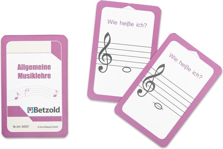Produktbild Betzold Musik Allgemeine Musiklehre (Deutsch)