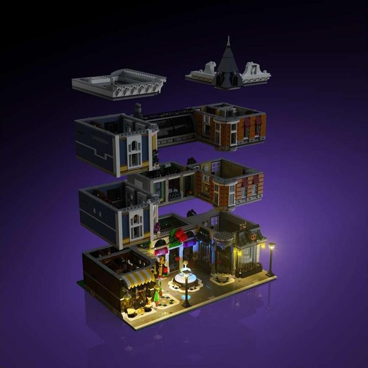 Produktbild Light my bricks LMB 2.0 LED Licht Set für LEGO® 10255 Stadtleben