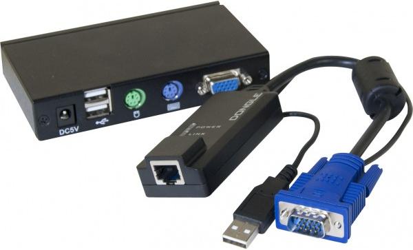 Dexlan Estensione KVM VGA e USB fino a 100 metri