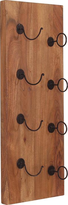 SIT Möbel Wand-Weinregal Panama natur (33 x 80 x 16 cm, 4 Fl.)